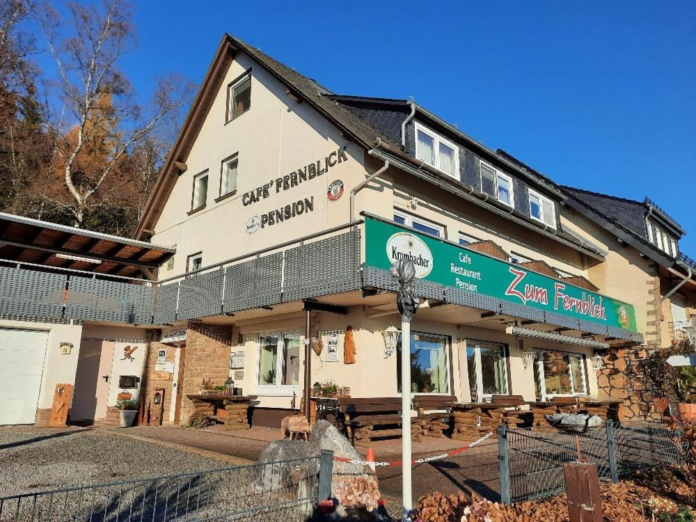 Cafe- Pension Fernblick, Incl Meinecardplus Виллинген Экстерьер фото