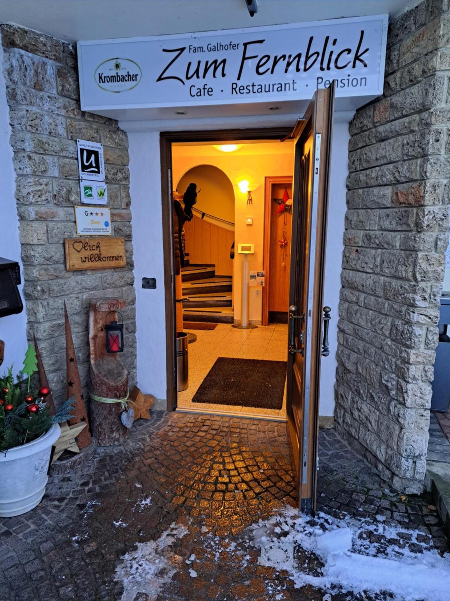 Cafe- Pension Fernblick, Incl Meinecardplus Виллинген Экстерьер фото